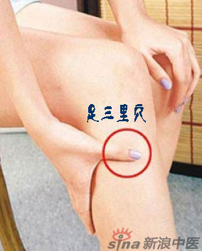 艾灸常用的保健穴有哪些？-足三里